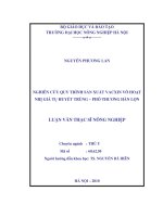 Nghiên cứu quy trình sản xuất vacxin vô hoạt nhị giá tụ huyết trùng   phó thương hàn lợn 
