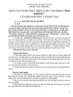 B/C 4 năm thực hiện 