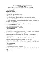 muc tiêu phát trien cac chu đe