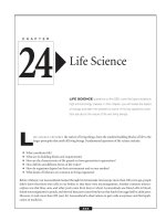The GED Science Exam - Life Science