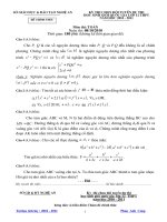 THI CHON HSG TINH MÔN  TOÁN 12 (10.11-VONG2)