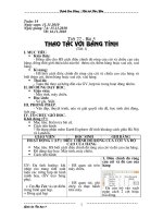 Tiết 27 - Thao tác với bảng tính (t1)