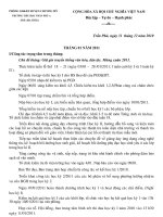 Bài soạn KE HOẠCH THANH 1/2011