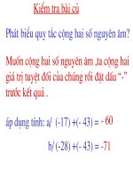 tiết 47 Luyện tập