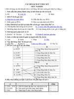 Bài soạn ngan hang de&dap an ki1 su9