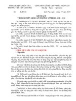 Gián án Hội thi giáo viên giỏi cấp trường