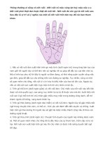 Nốt ruồi trên bàn tay