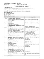 Gián án thứ 6 tuần 8