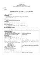 giao an tuần 15 co kiên thức, kĩ năng, thái độ