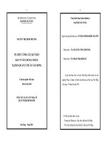 Tổ chức công tác kế toán đầu tư xây dựng cơ bản tại ban quản lý dự án cầu rồng