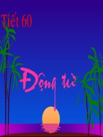 bài 15 Động từ