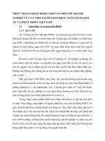 THỰC TRẠNG HOẠT ĐỘNG CHO VAY ĐỐI VỚI  DOANH NGHIỆP VỪA VÀ NHỎ TẠI SỞ GIAO DỊCH  NGÂN HÀNG ĐẦU TƯ VÀ PHÁT TRIỂN VIỆT NAM