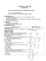 Gián án Chủ điểm 2 chủ điểm bản thân