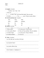 Bài giảng De thi 1B HK I