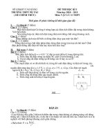 Tài liệu de thi hoc ky 1 vat ly 10