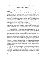 HOÀN THIỆN CHẾ ĐỘ TÍNH KHẤU HAO TÀI SẢN CỐ ĐỊNH TRONG DOANH NGHIỆP VIỆT NAM