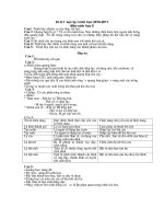 đề thi HKI và đáp án môn sinh học 6