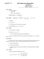 Đề thi khảo sát HS lớp 9 (2001-2011)