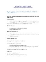 Cấp phát, thanh toán, quyết toán kinh phí cấp bù miễn thuỷ lợi phí thuộc thẩm quyền của Bộ Tài chính