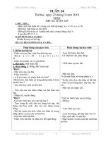 Gián án Buoi 1 lop 2 tuan 24