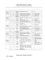 Giáo án 4 - Tuần 9 - Theo chuẩn KTKN