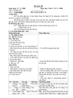 Bài giảng Tuan 35 L4(du cac mon)