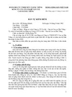 kiểm điểm cuối năm 2010