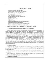 kế hoạch cá nhân lơp 4