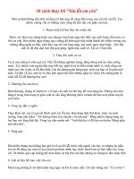 10 CÁCH THAY LỜI XIN LỖI