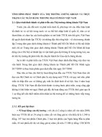 TÌNH HÌNH PHÁT TRIỂN CỦA THỊ TRƯỜNG CHỨNG KHOÁN VÀ THỰC TRẠNG CÁC NGÂN HÀNG THƯƠNG MẠI CỔ PHẦN VIỆT NAM