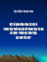 Gián án giáo dục kĩ năng sống cho thanh thiếu niên