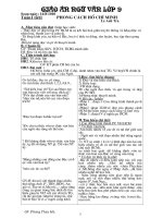 Tài liệu Giao An Van 9 chuan khong can chinh