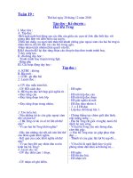 Tài liệu Kế hoạch bài dạy tuần 19 ngày 2 buổi( Lớp B)