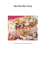 Đậu Phụ Hấp Tương