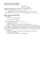 Đề KT HK I năm 2004 - 2005