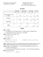 Bài soạn de thi hk I toan 6