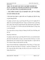 THỰC TẾ TỔ CHỨC KẾ TOÁN TẬP HỢP CHI PHÍ SẢN  XUẤT VÀTÍNH GIÁ THÀNH SẢN PHẨM TẠI XÍ NGHIỆP XÂY LẮP THI CÔNG CƠ GIỚI SÔNG ĐÀ 903