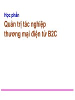 Quản trị tác nghiệp phần 2