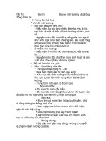 BAI 15: Vấn đề môi trừong và các thiên tai