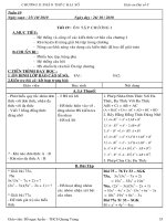 Bài giảng ĐẠI 8 TUẦN 10-12