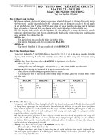 Tin học trẻ Bình Định lần 6 - Bảng C