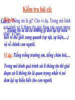 Bài soạn bài 3.Thông tin va biểu diễn thông tin tt