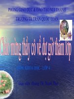 Gián án Khoa học 4: Âm thanh