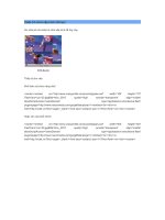 Code trò chơi xếp hình rất hay