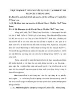 THỰC TRẠNG KẾ TOÁN NGUYÊN VẬT LIỆU TẠI CÔNG TY CỔ PHẦN CẦU 3 THĂNG LONG