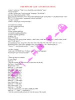 Tài liệu Code đồng hồ  lịch đầu trang