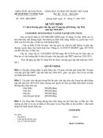 KẾT QUẢ HỘI THI GVDG TỈNH QUẢNG NGÃI 2010-2011