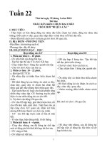 Giáo án lớp 4 - Tuần 22 - Cực VIP
