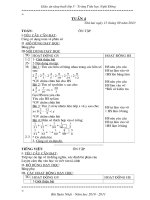 Tăng buổi tuần 4