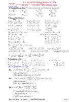 De cuong on toan 9 ki 1 rat hay